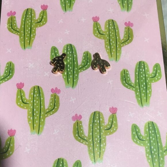 Foxy Originals Cactus Earrings in Gold (E2) - Picture 5 of 6